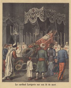 Lavigerie bíboros a halálos ágyán